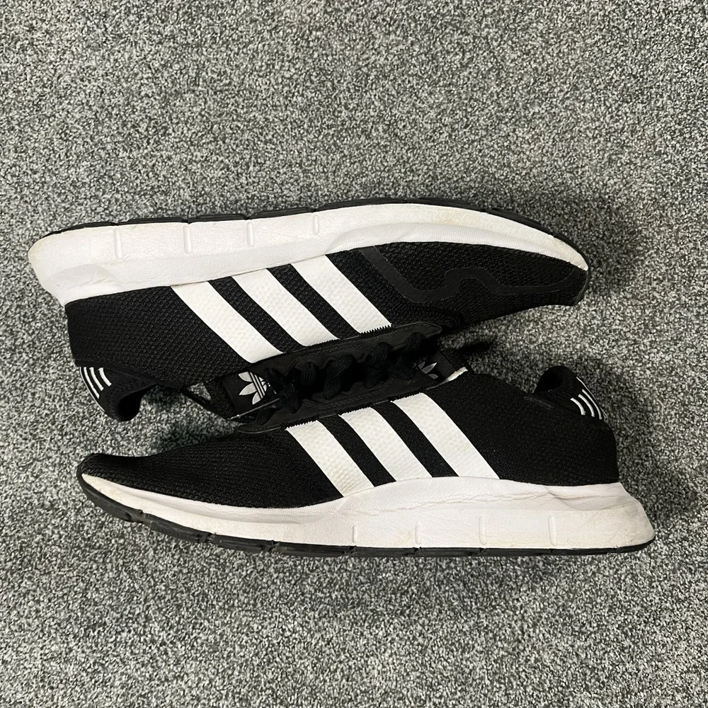 adidas Swift Run X Black White Athletic Sneakers Men's Size 14 FY2110